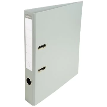 Classeur à levier en PVC - Dos de 50 mm - Gris EXACOMPTA Visuel