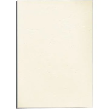 Lot de 100 couvertures pour Reliure Delta - Carton - Ivoire : FELLOWES Visuel