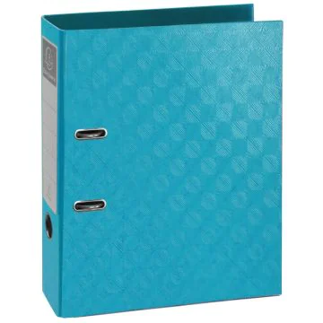 Classeur à levier - Dos de 70 mm - Bleu Turquoise : EXACOMPTA 1928 Visuel