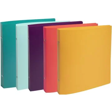 Classeur à 2 anneaux - 230 x 200 mm - 20 mm - Assortiment : EXACOMPTA Chromaline Pastel image