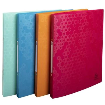 Classeur souple - 2 anneaux de 15 mm - Assortiment : EXACOMPTA Maïa image
