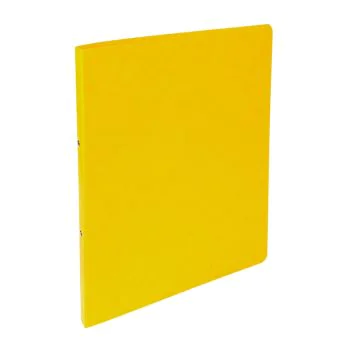 54259E Classeur Exacompta 2 Anneaux jaune Carte lustrée