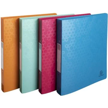 Classeurs semi-rigides - 2 anneaux de 30 mm - Assortiment : EXACOMPTA Maïa image