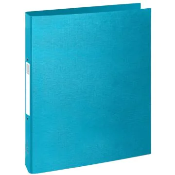 Classeur Rigide - 2 anneaux de 30 mm - Turquoise : EXACOMPTA Teksto image