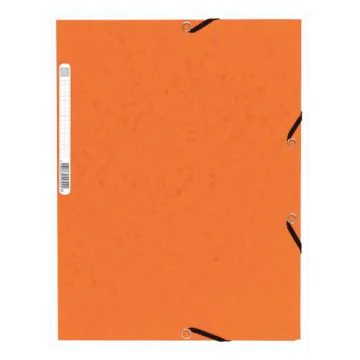 Lot de 50 chemises à élastiques 55304E Orange Exacompta