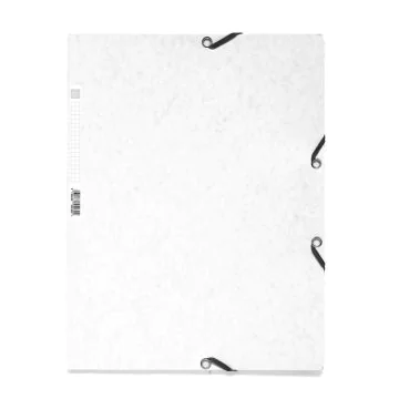 EXACOMPTA Chemises à élastiques 55506E - Blanc (Classement)