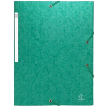 Chemise à élastiques Scotten sans rabat - Vert EXACOMPTA Visuel