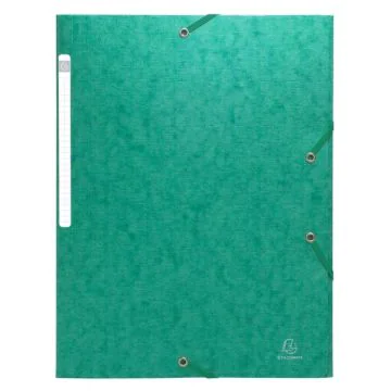 EXACOMPTA 55953E - Chemises à élastiques Scotten - Vert