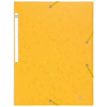 Chemise à élastiques Scotten sans rabat - Jaune EXACOMPTA Photo