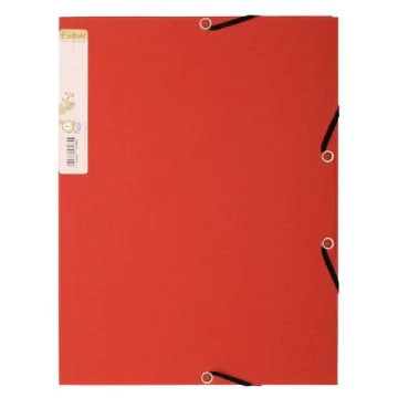 56985E EXACOMPTA : Chemises Forever à élastiques - Rouge