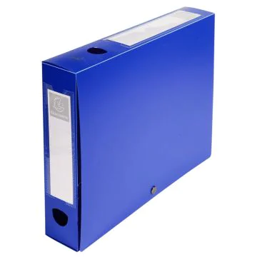 EXACOMPTA : Boîtes de classement bleu - Dos 60 mm 59632E