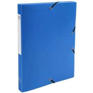 Boîte de classement en PP - Dos 25 mm - Bleu : EXACOMPTA Exabox image