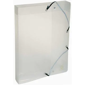 Boîte de classement PP Crystal - Dos 40 mm EXACOMPTA