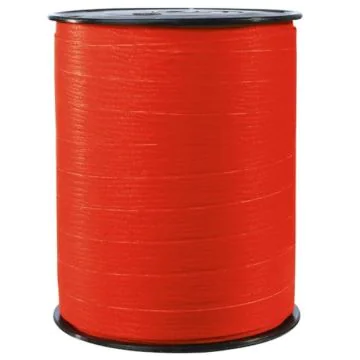 Ruban cadeau bolduc - Mat - Rouge : CLAIREFONTAINE image