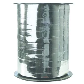 Ruban cadeau bolduc - Métallique Argent : CLAIREFONTAINE image