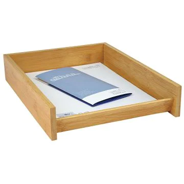 Corbeille à courrier en bambou : WEDO (61 807)