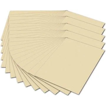 Carton de Bricolage A4 - Chamois - 300 g/m² : FOLIA Lot de 50 Photo