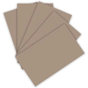 Carton de Bricolage A4 - Cappuccino - 300 g/m² : FOLIA Lot de 50 Visuel
