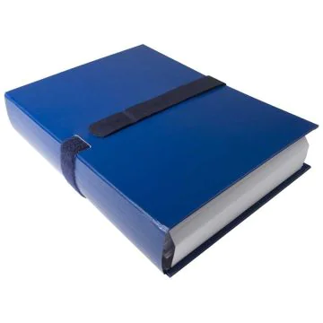 Chemise à sangle Velcro Bleu foncé : EXACOMPTA Visuel