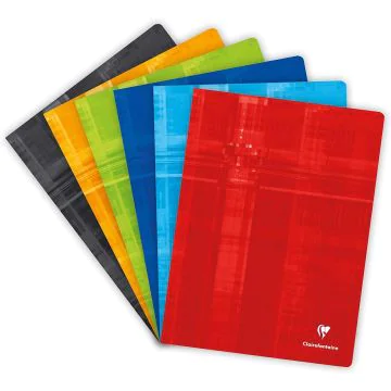 CLAIREFONTAINE : Cahier 96 pages petits carreaux - 240 x 320 mm Visuel