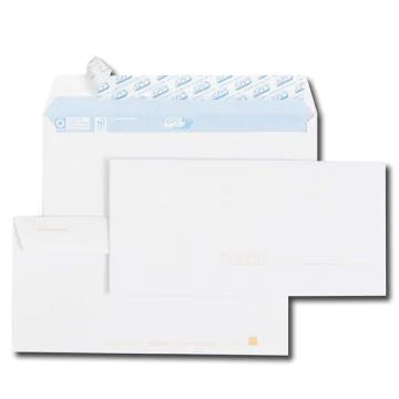Enveloppe précasées - DL 110 x 220 mm Blanc GPV Lot de 25