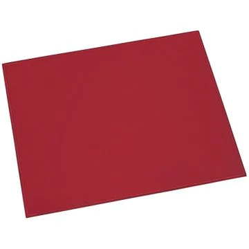 Sous-Mains de bureau - 530 x 400 mm - Rouge : LAUFER Synthos Visuel