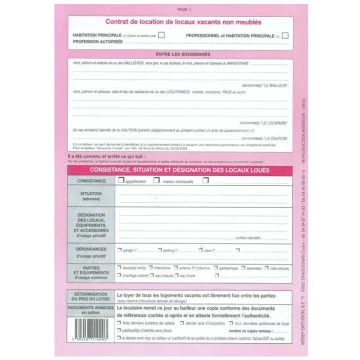 Contrat de Location Habitation WEBER 711Modèle