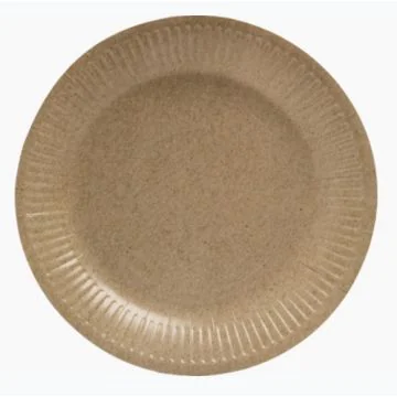 Assiette jetable en carton - Kraft - 230 mm PRO NAPPE Lot de 20