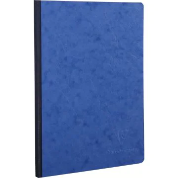 Carnet de Notes - Pages unies - A5 - Bleu : CLAIREFONTAINE Age Bag Visuel