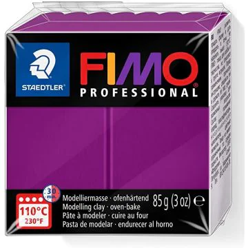Pâte à Modeler durcissante au four FIMO Professional - 85 g - Violet : STAEDTLER Image