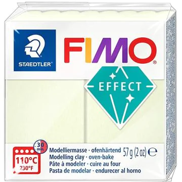 Pâte à Modeler durcissante au four FIMO Effect - 57 g - Lumière nocturne : STAEDTLER Image