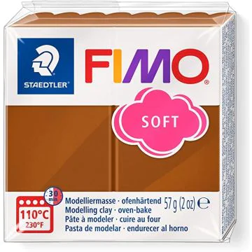 Pâte à Modeler - Caramel : STAEDTLER Fimo Visuel