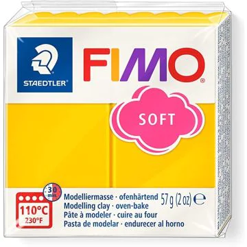 Pâte à Modeler - Jaune : STAEDTLER Fimo Image