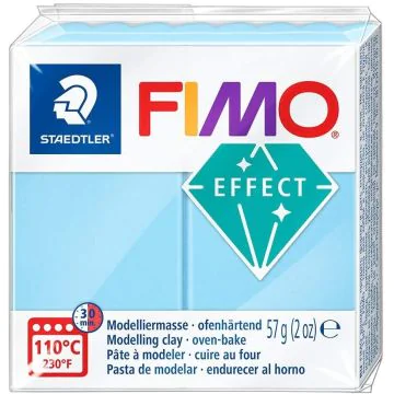 Pâte à Modeler à cuire - 57 g - Pastel aqua : STAEDTLER Fimo Effect Visuel