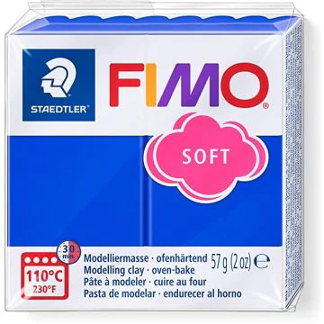 Pâte à Modeler - Bleu brillant : STAEDTLER Fimo Visuel