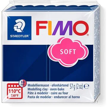 Pâte à Modeler - Bleu Windsor : STAEDTLER Fimo Soft Visuel