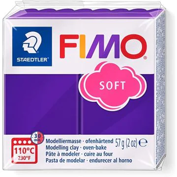 Pâte à Modeler - Prune : STAEDTLER Fimo Visuel