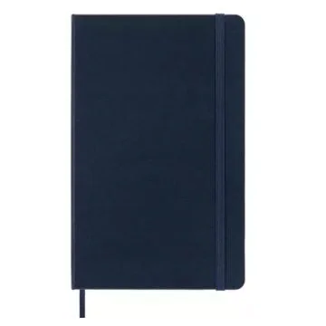 Carnet de Notes Uni 21 x 13 cm L/A5 - Bleu Classic MOLESKINE 
