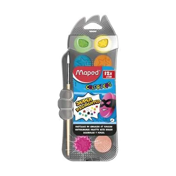 Palette de 12 peintures : MAPED Color'peps (811520)