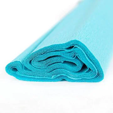Papier Crépon - Bleu clair : FOLIA Visuel