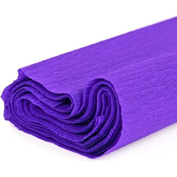 Papier Crépon - Violet foncé : FOLIA Modèle