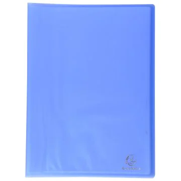 Protège-Documents Chromaline de 60 Vues - Bleu : EXACOMPTA Image