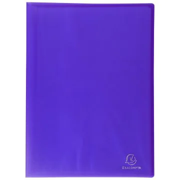Protège-Documents Chromaline de 60 Vues - Violet : EXACOMPTA Image