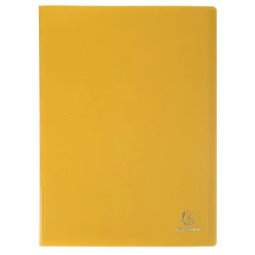 Protège-Documents de 120 Vues - Jaune : EXACOMPTA Opak image