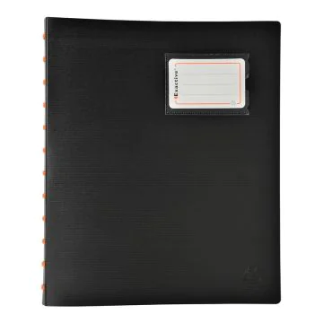 Protège-documents de 80 vues - Noir EXACOMPTA : 86434E (porte-vues)
