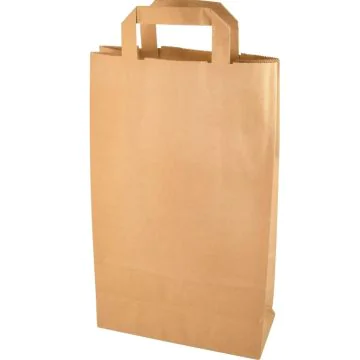 Sac en Papier - 220 x 100 x 360 mm - Kraft Brun PAPSTAR Lot de 50 sachet
