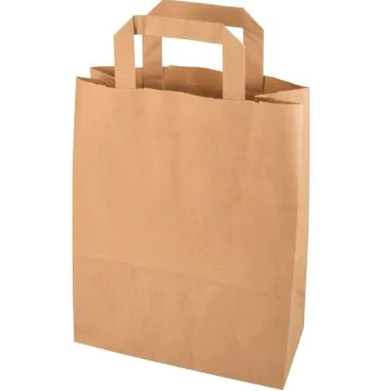 Sac en Papier - 220 x 100 x 280 mm - Kraft Brun PAPSTAR Lot de 50 sachet