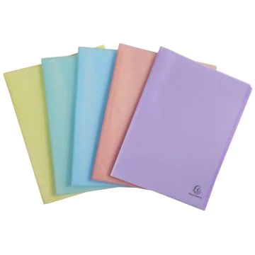 Protège-Documents de 40 Vues - Assortiment : EXACOMPTA Chromaline Pastel Image
