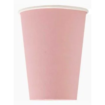 Gobelet en carton Rose - 0,2 L PRONAPPE Lot de 15
