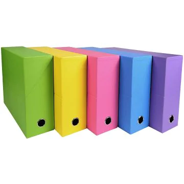 Boîte de classement Salsa - Dos 90 mm - Assortiment : EXACOMPTA Image